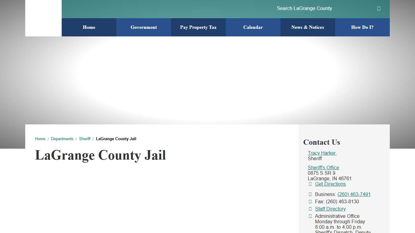 LaGrange County Jail / LaGrange County, Indiana